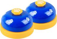 🔔 erbao pet training bells: 2 pack metal door bell for potty training small dogs cats logo