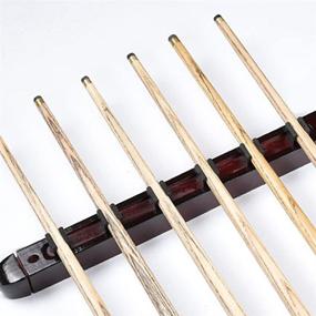 img 2 attached to MOOCY 2 Piece Billiard Sticks Natural