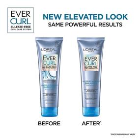 img 2 attached to 🌪️ L'Oreal Paris EverCurl Sulfate Free Shampoo: Lightweight, Anti-Frizz Hydration for Curly Hair with Coconut Oil - 8.5 Fl Oz (Packaging May Vary)