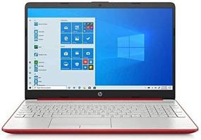 img 2 attached to 💻 2021 HP 15.6" HD Laptop: Intel Dual-Core Pentium, 4GB RAM, 500GB HDD, Intel UHD Graphics, Windows 10 - Scarlet Red + 32GB USB 3.0 Flash Drive