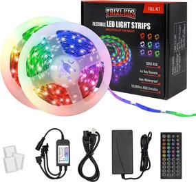 img 4 attached to Trixleds 32.8ft Color Changing LED Light Strip Lights: Perfect for Bedroom, TV, Bar, and Kitchen – Remote Controlled Multicolored Strip Lighting!