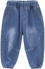 img 2 attached to 👶 Versatile ZiweiStar Toddler Shorts: Comfortable and Stylish Boys' Clothing with Elastic Waistband