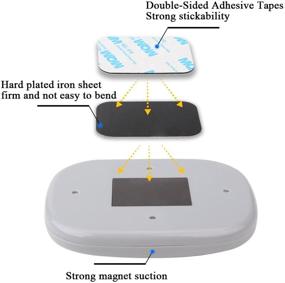 img 2 attached to Magnetic Universal Rechargeable Motorhome Shell Whie