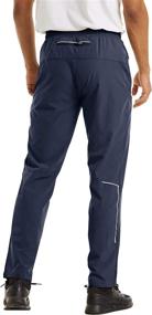 img 3 attached to MAGCOMSEN Joggers Sweatpants Pockets Athletic Outdoor Recreation