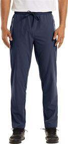 img 2 attached to MAGCOMSEN Joggers Sweatpants Pockets Athletic Outdoor Recreation