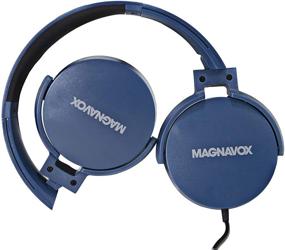 img 2 attached to 🎧 Премиум наушники Magnavox MHP5026M-BL с проводом и микрофоном - улучшенный звук, идеально подходят для компьютеров и мобильных телефонов.