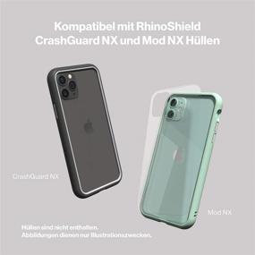 img 1 attached to 📱 Enhance Your RhinoShield Phone Case: RhinoShield CrashGuard NX/Mod NX Extra Rim [ONLY] - iPhone 8 Plus / 7 Plus - Black