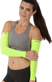 img 1 attached to Zensah Compression Arm Sleeves: Ultimate Sun, UV Protection, and Thermal Regulation for Men and Women