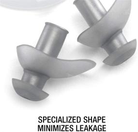 img 3 attached to 🏊 Enhance Your Swim Training with Speedo Unisex-Adult Swim Training Ergo Ear Plugs in Silver