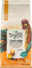 img 4 attached to Purina Beyond Natural Grain Free Chicken Adult Dry Cat Food and Toppers