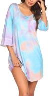 👚 women's sleeve lounge sleepwear by ekouaer – enhancing women's clothing logo