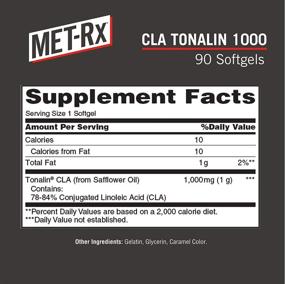 img 3 attached to MET Rx® CLA Tonalin 1000 Count
