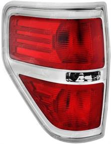 img 2 attached to 🚦 Left Tail Light Assembly FO2818143 for 2009 - 2014 Ford F-150