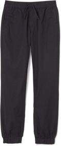 img 1 attached to 👖 French Toast Boys' Jogger Pant - Easy Pull-on Design for added Comfort