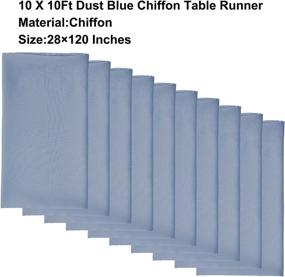 img 3 attached to 🏃 10ft Chiffon Table Runner for PCs