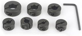 img 2 attached to Big Horn Split Ring Stop Collar: 7-Piece Set for Improved Precision and Safety