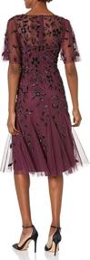 img 3 attached to Adrianna Papell Womens Beaded Cassis