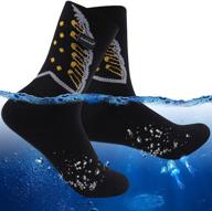 🧦 ultimate waterproof merino wool hiking socks - unisex breathable crew socks for running, cycling - randy sun logo