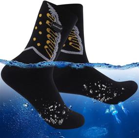 img 4 attached to 🧦 Ultimate Waterproof Merino Wool Hiking Socks - Unisex Breathable Crew Socks for Running, Cycling - RANDY SUN