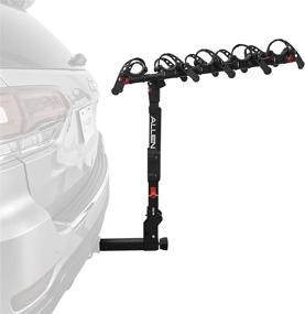 img 1 attached to High Capacity Allen Sports 5-Bike Hitch Racks for 2 in. Hitch: Secure & Convenient