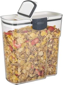 img 2 attached to 🥣 Organize and Preserve Your Cereal with PrepWorks Large Cereal Keeper, 4.5 Quart