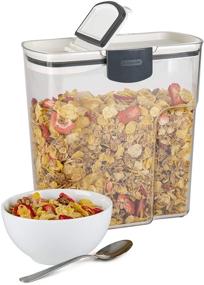 img 1 attached to 🥣 Organize and Preserve Your Cereal with PrepWorks Large Cereal Keeper, 4.5 Quart