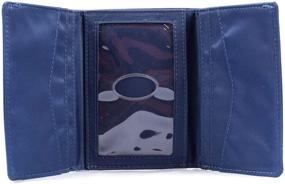 img 1 attached to 👔 Big Skinny Tri Fold Wallet: The Ultimate Organizer for Men's Accessories, Wallets, Card Cases & Money