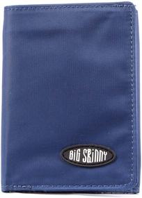 img 4 attached to 👔 Big Skinny Tri Fold Wallet: The Ultimate Organizer for Men's Accessories, Wallets, Card Cases & Money