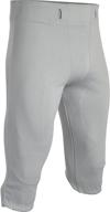 🏈 champro boys' touchback youth football practice pants: ideal for padded practice sessions (pads/belt not included) logo