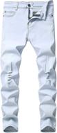 👖 wedama boys skinny fit ripped distressed destroyed stretch denim fashion jeans trousers logo