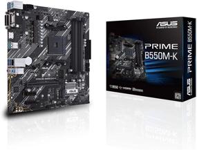 img 4 attached to 🖥️ Материнская плата ASUS Prime B550M-K Micro-ATX - AMD AM4 Zen 3 Ryzen 5000 и 3-го поколения Ryzen, PCIe 4.0, ECC память, 1 Гб LAN, Dual M.2, USB 3.2 Gen 2 Type-A, HDMI 2.1 4K@60Гц, DVI, D-Sub (Серебристый)