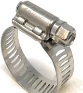 🔩 stainless steel hose clamp with increased bandwidth for enhanced size and fit logo