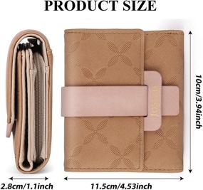 img 2 attached to JOSEKO Elegant Leather Holders Organizer Women's Handbags & Wallets and Wallets