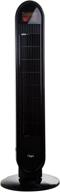 🌬️ ozeri 360 oscillation, micro-blade noise reduction technology tower fan: the ultimate cooling solution in sleek black design логотип