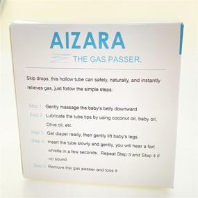 img 2 attached to 👶 AIZARA Газ и колика для младенцев: Мгновенное естественное облегчение от запора и газов (20)