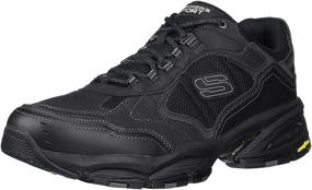 img 4 attached to Enhanced Traction: Skechers Goodyear Rubber Outsole Oxford for Ultimate Stability and Comfort