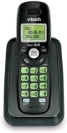 vtech cs6114-11 dect 6.0 cordless phone: caller 📞 id/call waiting, black - 1 handset for effective communication logo