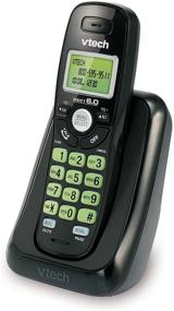 img 1 attached to VTech CS6114-11 DECT 6.0 Беспроводной телефон: Идентификация звонка/Ожидание звонка, черный - 1 трубка для эффективной связи