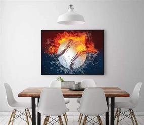 img 2 attached to Diamond Painting Canvas Supply Baseball