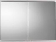 🚪 croydex wc257022az white simplicity mdf double door cabinet: sleek storage solution for bathrooms logo