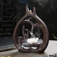 buddha backflow incense ceramic decoration logo