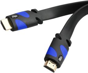 img 4 attached to Postta Cable Support Ethernet Return Black Blue Camera & Photo for Accessories