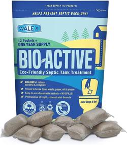 img 3 attached to 🚽 Walex BIO-31112 Bio-Active Drop-Ins: Effective Septic Additive for a Full Year - 12 Pack, Multi-Color