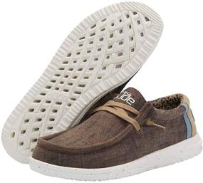 img 2 attached to Hey Dude Men's Wally Natural Shoes