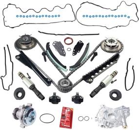 img 4 attached to 🔧 BETTERCLOUD VVT Timing Chain Kit with Camshaft Phasers for 04-08 Ford 5.4L, including Water Pump, Timing Cover Gasket Set, and Pair of VCT Camshaft Timing Solenoid Valves