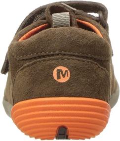 img 2 attached to 👞 Comfortable and Stylish Merrell Boys Steps Sneaker Toddler Girls' Athletic Shoes