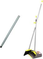 treelen extension broom dustpan silver logo