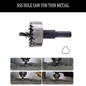 img 2 attached to 🔩 High-Speed Stainless Steel Metal Drill Bits for Efficient Drilling