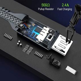 img 2 attached to Micro USB Charger Cable 3-Pack (3 Computer Accessories & Peripherals and Cables & Interconnects