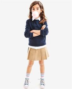 img 2 attached to 👗 Girls' Uniform Skort by The Children's Place - Girls' Clothing